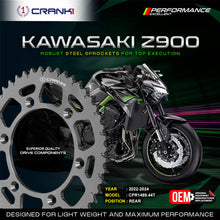 Load image into Gallery viewer, Sprocket For Kawasaki Z900 (2022-2024) - Rear - CPR1489.44T - CRANK1