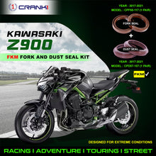 Load image into Gallery viewer, Fork And Dust Seals Kit For Kawasaki Z900 (2017-2021) - CRANK1