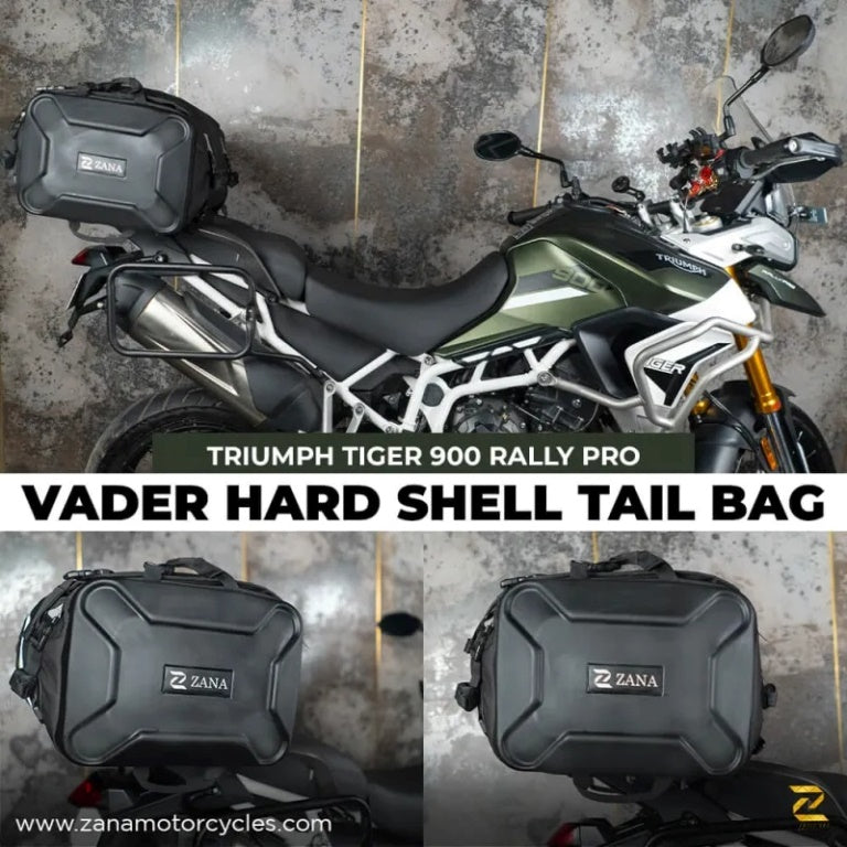 Vader Hard Shell Tail Bag (65 litre) with Free 2 Waterproof Storage Bag and 1 Bungee Cord