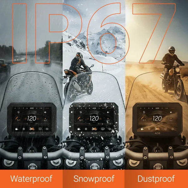 ADS Rover 3.0 Pro - 5" Motorcycle CarPlay