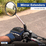 HONDA -MIRROR EXTENDER FOR HONDA CB350