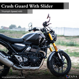 ZANA-CRASH GUARD WITH SLIDER BLACK FOR TRIUMPH SPEED 400