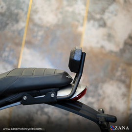 ZANA-BACK REST BLACK FOR FOR TRIUMPH SPEED 400