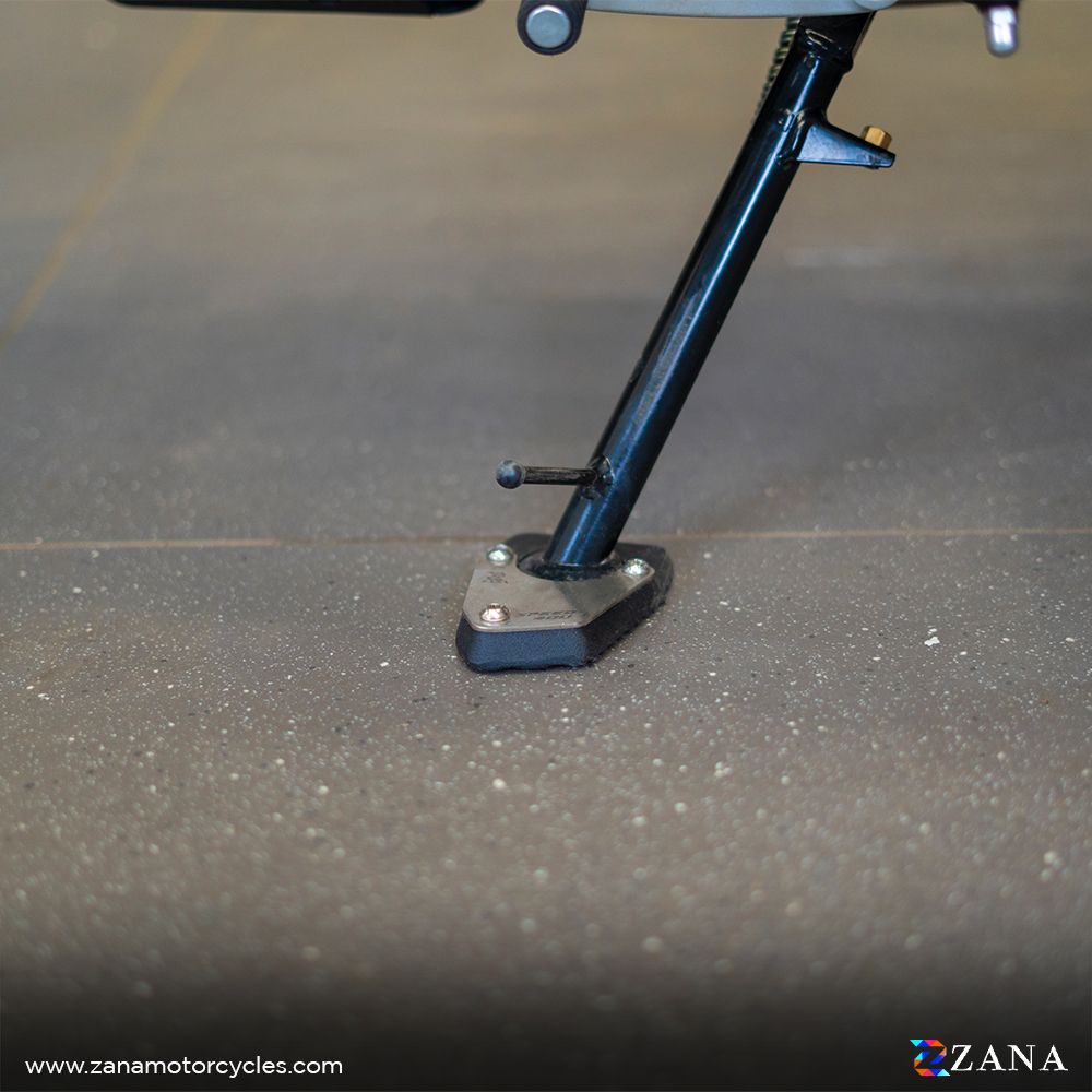 ZANA-SIDE STAND EXTENDER BLACK FOR TRIUMPH SPEED 400