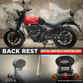 Zana Backrest  Royal Enfield Hunter 350