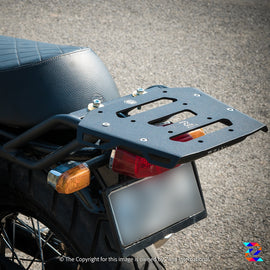 Zana-Top Rack with Aluminum Plate - RE GT& Interceptor 650