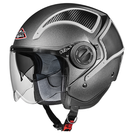 SMK Phoenix Matt Black Helmet MA2CA