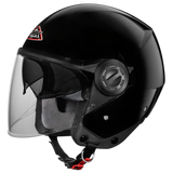 SMK Cooper Glass Black Helmet GL200