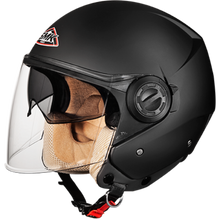 Load image into Gallery viewer, SMK Cooper Matt Black Helmet MA200