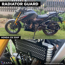 Load image into Gallery viewer, Zana Radiator Guard  Honeycomb Honda 300F