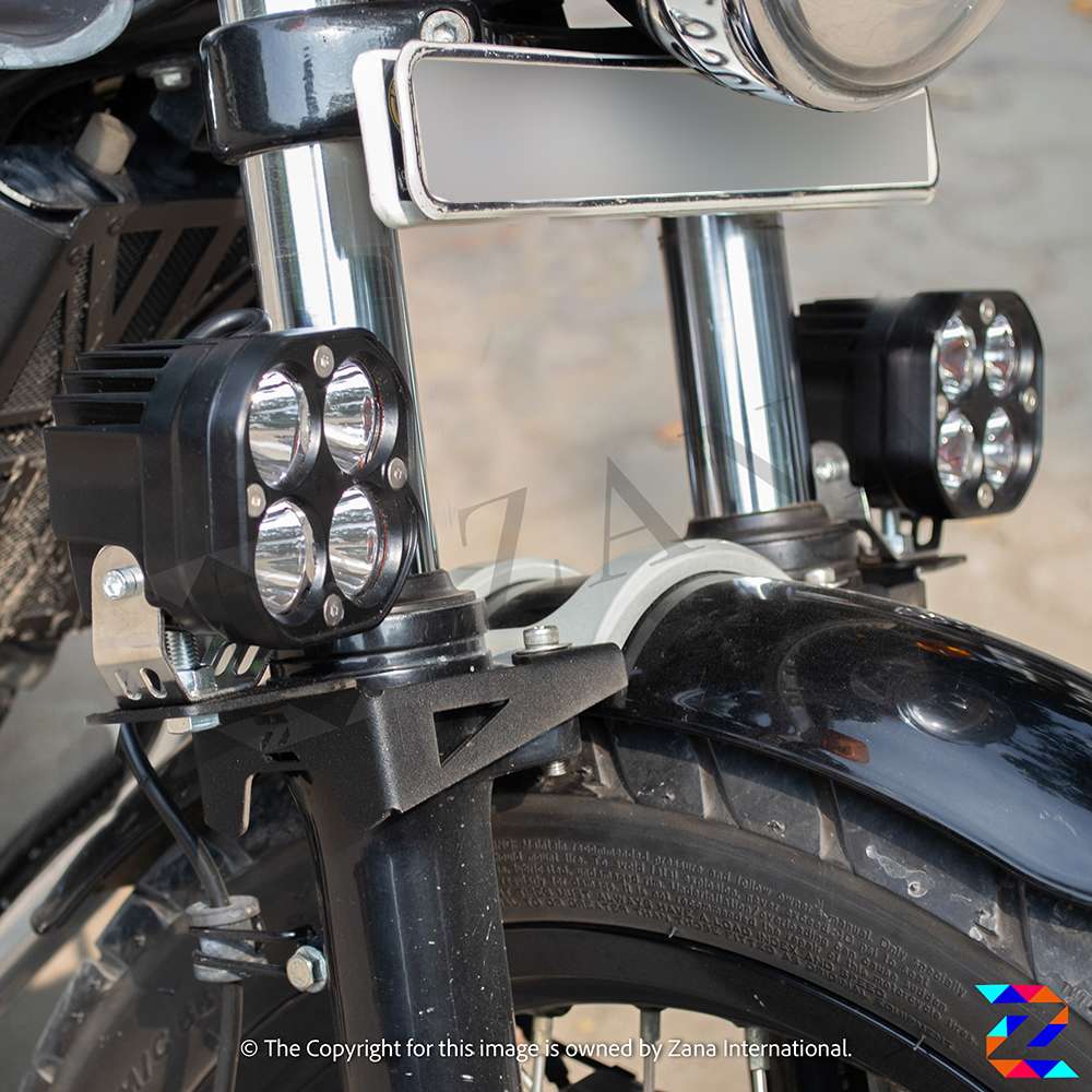 ZANA -FOG LIGHT MOUNT FOR GT / INTERCEPTOR 650