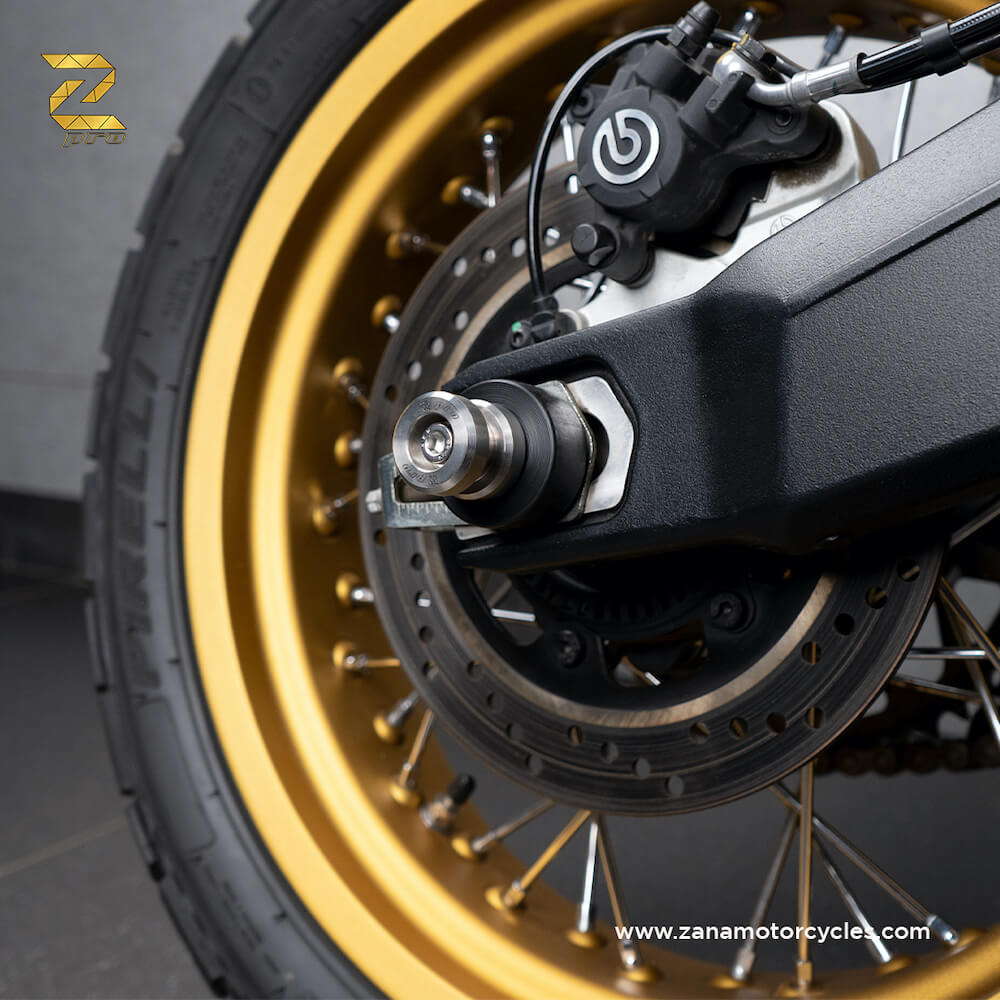 Z Pro Rear Paddock Spool For Ducati Scrambler