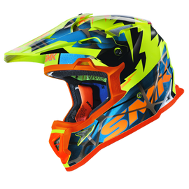 SMK Allterra Fulmine Motorcycle Off Road Helmet GL 457