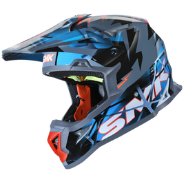 SMK Allterra Fulmine Motorcycle Off Road Helmet GL651