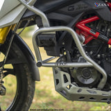 ZANA BMW G310R/GS   LOWER ENGINE GUARD WITH PUCK SILVER