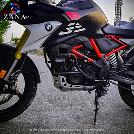 ZANA BMW G310 GS - LOWER ENGINE GUARD WITH PUCK BLACK