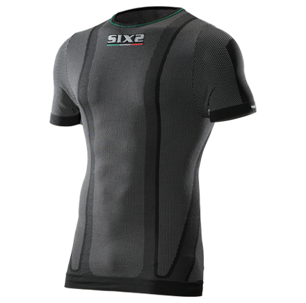 SIXS TS1L T-Shirt Short-sleeved Carbon Black