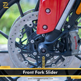 Z Pro Front Fork Slider For Trumph Tiger 850