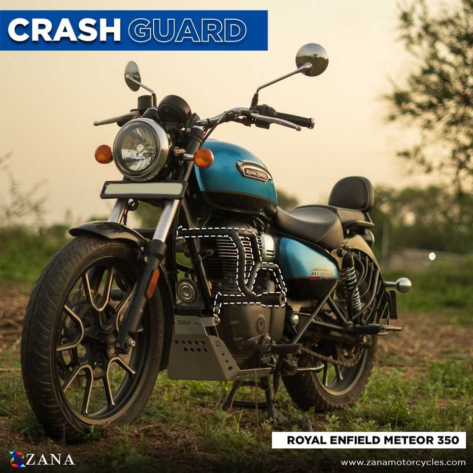 royal enfield meteor 350 engine guard