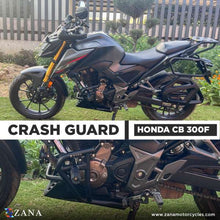 Load image into Gallery viewer, Zana Crash Guard with Sliders for Honda 300F