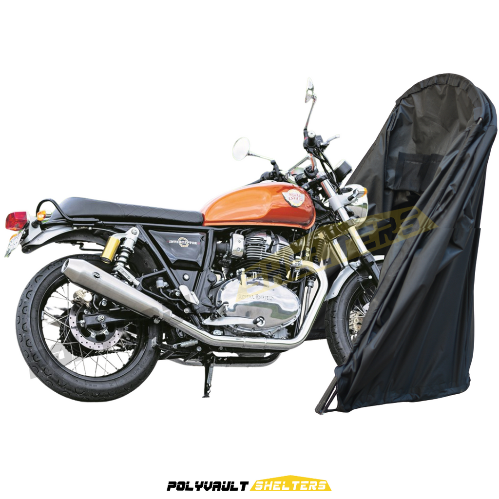 Polyvault mini for bikes under 650cc