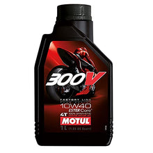 Load image into Gallery viewer, Motul 300V  4T 10W40 1lt
