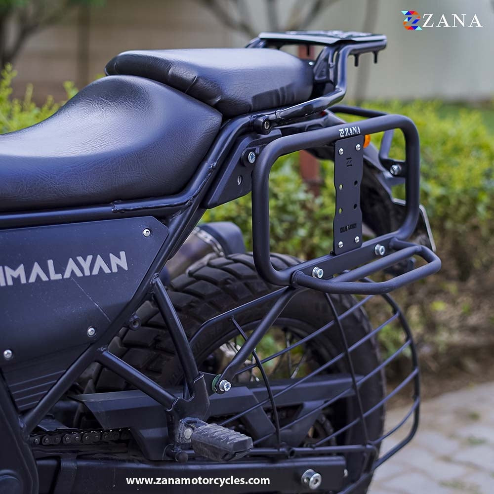 Zana-Royal Enfield Himalayan Saddle Stays With Jerry Can Mounting - Black