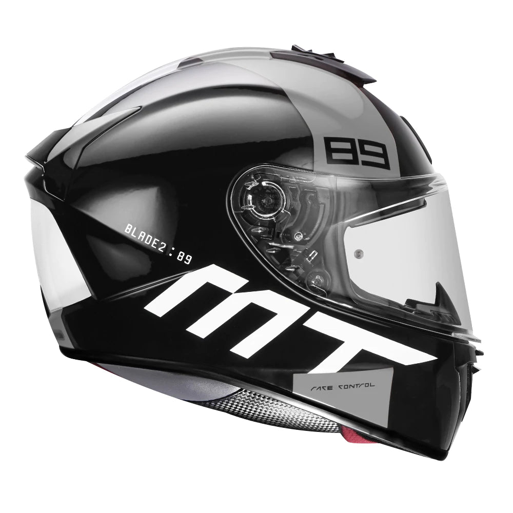 MT-Helmet Blade 2 Matt Grey Motorcycle Helmet