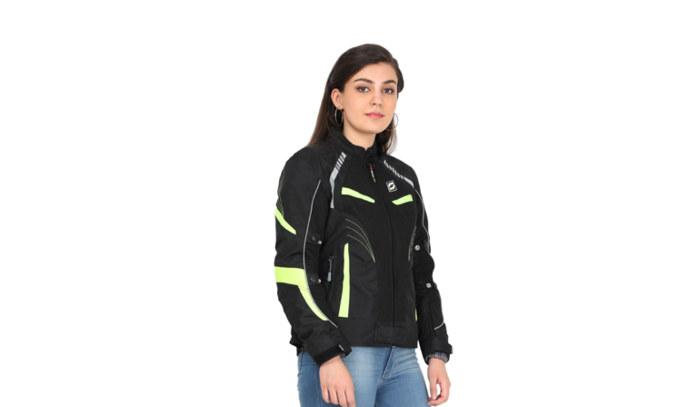 Solace Asmi Ladies Jacket V3 (Black & Neon))