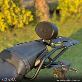 Zana Top Rack With Plate Black- Honda 300R