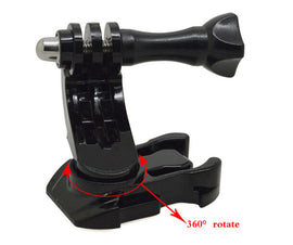Action Camera Mount-360 Degree Rotation J Hook Buckle Base Mount