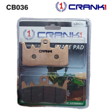 Load image into Gallery viewer, CRANK1 -BRAKE PADS CB036