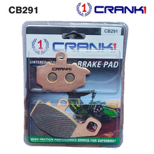 Load image into Gallery viewer, CRANK1 -BRAKE PADS CB291