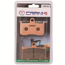 Load image into Gallery viewer, CRANK1 -BRAKE PADS CB743