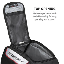 ViaTerra Condor 2UP 100% Waterproof Saddle Bag Black