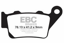 Load image into Gallery viewer, Royal Enfield 535 cc Continental GT Brake Pads EBC Double H Sintered