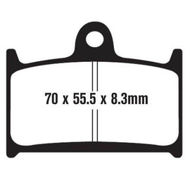 Triumph Rocket 3 Brake Pads - EBC Brakes