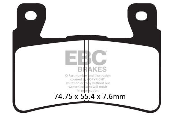 Hyosung ST7 Brake Pads - EBC Brakes