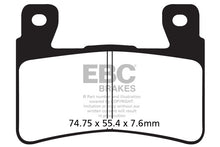 Load image into Gallery viewer, Hyosung GT650R Brake Pads - EBC Brakes