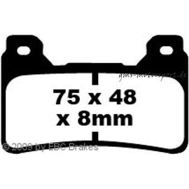 Honda CBR 650R Brake Pads - EBC Brakes