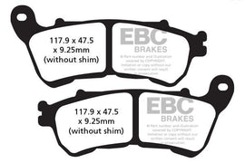 Harley Davidson Super low Brake Pads - EBC Brakes