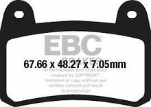 Load image into Gallery viewer, Benelli TNT 251 Brake Pads - EBC Brakes
