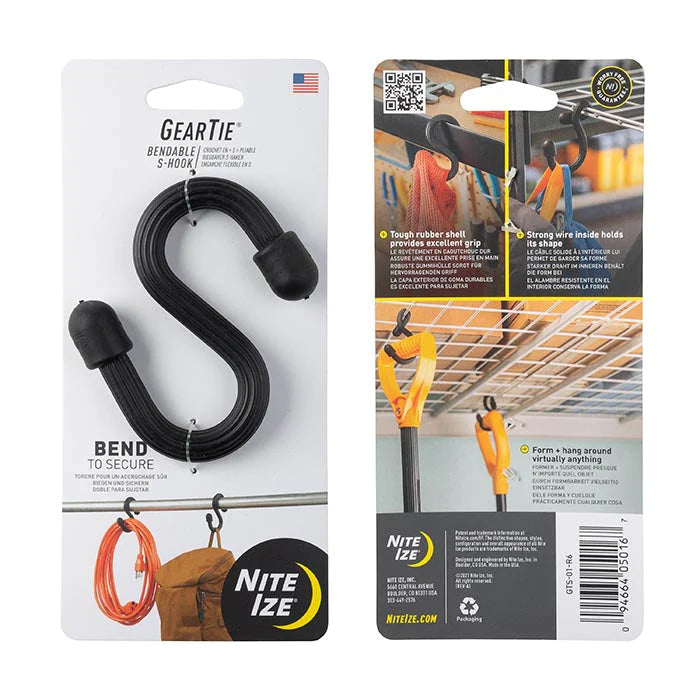 NITE IZE-Gear Tie - S-Hooks