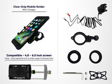 Load image into Gallery viewer, GrandPitstop Claw-Grip Mobile Holder Mount with Charger