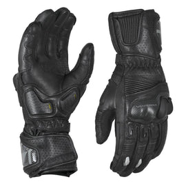 VIATERRA GRID V2 – FULL GAUNTLET GLOVES (BLACK )