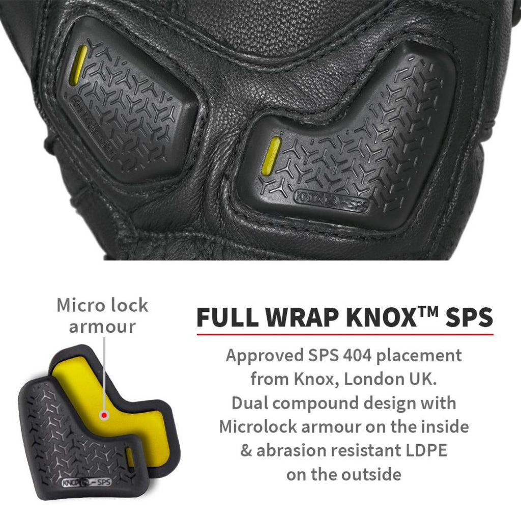 VIATERRA GRID V2 – FULL GAUNTLET GLOVES (Orange)