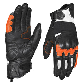 VIATERRA HOLESHOT – SUMMER MESH HYBRID GLOVES-ORANGE