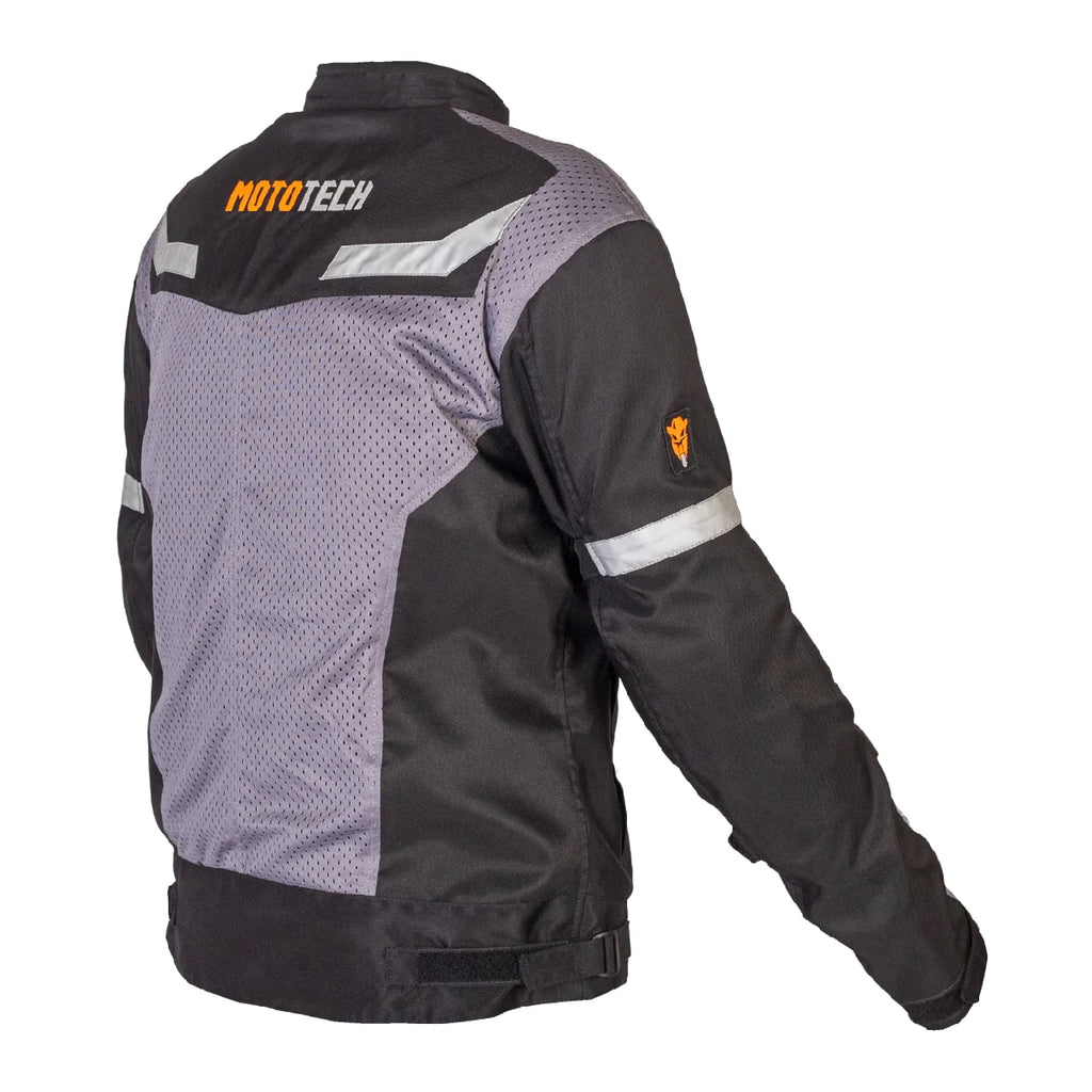 Mototech-Reflex Air Flo Mesh Motorcycle Riding Jacket - Level 2 Regular