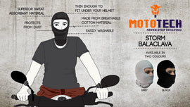 Mototech Storm  Balaclava Grey