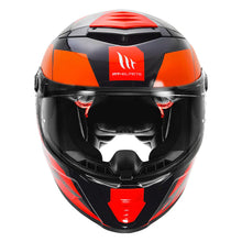 Load image into Gallery viewer, MT Thunder 4  Gloss Orange Motorcycle Helmet